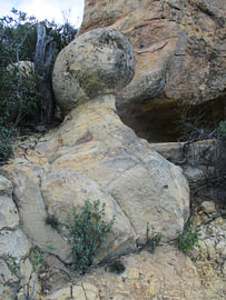 Lizard's Mouth Park - Santa Barbara California IV von Helmut Martin - The Art of Stone - Steinkunst & Photographie