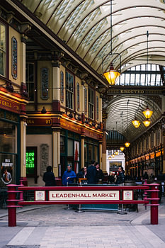 Leadenhall Market in London
