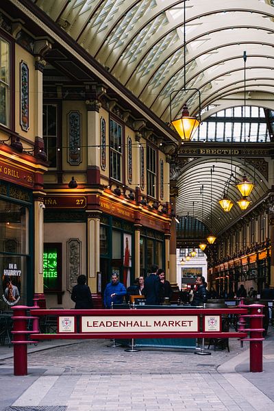 Leadenhall Markt in Londen van Luis Emilio Villegas Amador