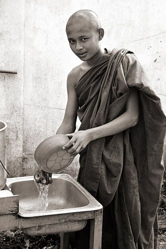 Jonge monnik - analoge fotografie!