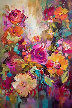 Fleur and colour 22 by Bert Nijholt