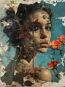 Fragmentierte Schönheit - ein Mosaik von Gefühlen von Eva Lee