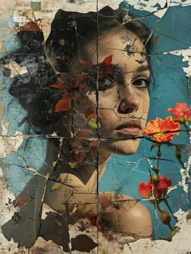 Beauté fragmentée - Une mosaïque d'émotions sur Eva Lee