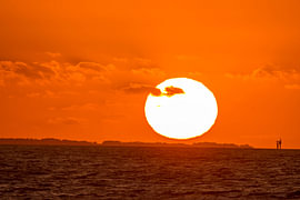 Zonsondergang van Martin s