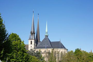 Onze-Lieve-Vrouwekathedraal; Luxemburg Stad van Torsten Krüger