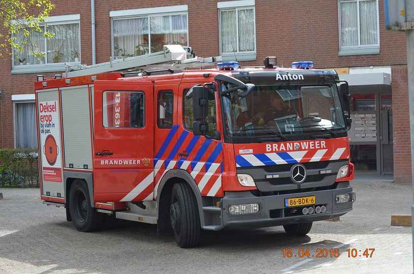 Regionale Brandweer Amsterdam - Amstelland (Autospuit Anton) van de Wolf - Fotografie