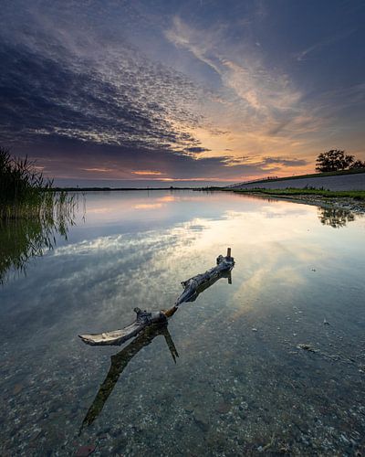 Makkum Sonnenuntergang von Timothy Ricketts
