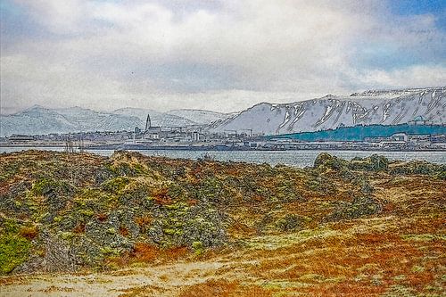 View of Reykjavik, Iceland