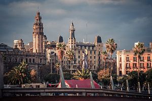 Barcelona - Barri Gotic van Alexander Voss