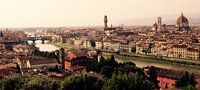 Panorama Florenz, Toskana vom Piazzale Michelangelo. von Jasper van de Gein Photography Miniaturansicht