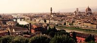Panorama Florence, Toscane vanaf het  Piazzale Michelangelo.