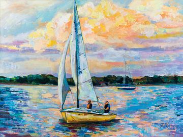 Sunday Sail, Jeanette Vertentes by Wild Apple