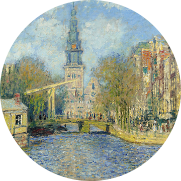 Claude Monet,De Zuiderkerk, Amsterdam ,Op zoek naar de Groenburg