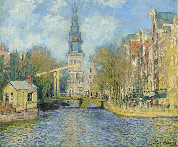 Claude Monet,Die Zuiderkerk, Amsterdam,Auf der Suche nach der Groenburg