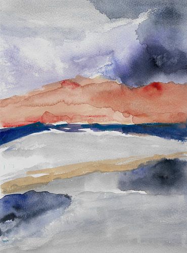 Watercolour landscape