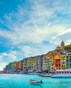 Portovenere Dorf am Meer. Ligury, Italien