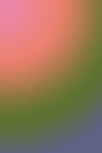 Retro jaren 70 neon kunst. Abstract verloop in roze, koraal, groen, lila.