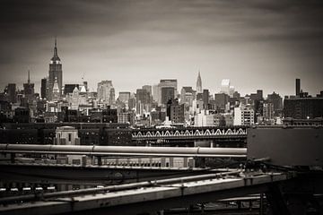 New York Skyline van Alexander Voss