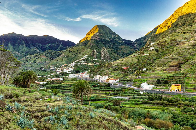 Sunrise in Hermigua by Easycopters