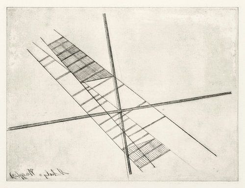 Bauhaus, László Moholy-Nagy, sans titre - 1923