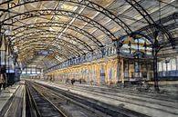 The Hague Holland Spoor Station painting by Anton de Zeeuw thumbnail