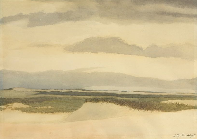 Léon Spilliaert - Dunes (1928) by Peter Balan