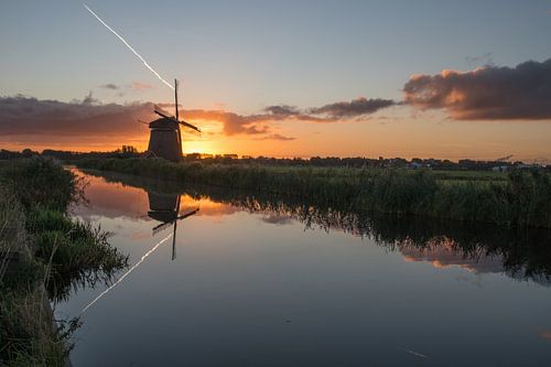 Zonsopkomst bij de Bosmolen