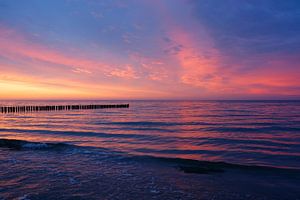 Am Strand von Zingst nach Sonnenuntergang - Ostsee