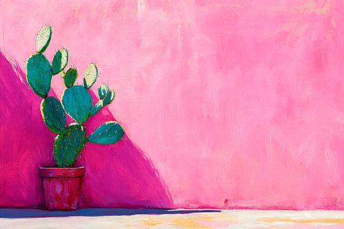 Cactus voor muur
