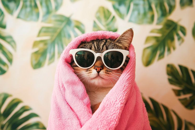 Cat's eye view on trend - stylishly wrapped up by Poster Art Shop
