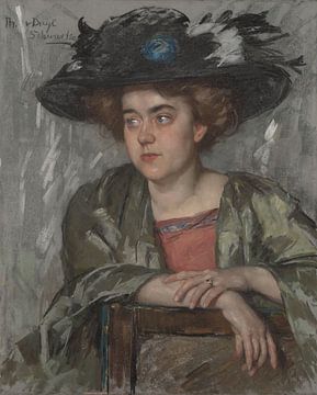 Portret van Sorella, Thérèse Schwartze