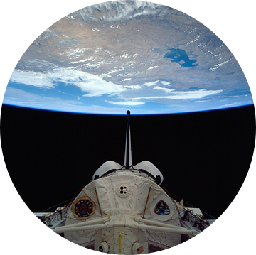 Space Shuttle Colombia Rond De Aarde van Digital Universe