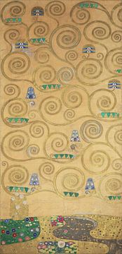 Werktekening voor de Stoclet-fries, deel 1, Gustav Klimt