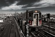 Subway Linie 7   New York by Kurt Krause thumbnail