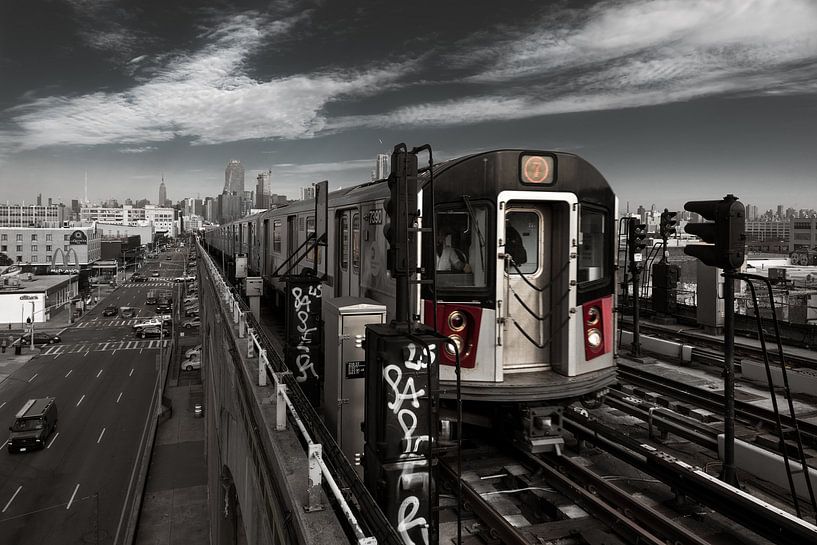 Subway Linie 7   New York by Kurt Krause