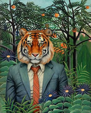 Jungle Gentleman van Marja van den Hurk