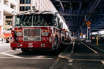 Newyork Firetruck van Patricia de koster