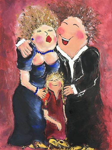 Glückliche Menschen