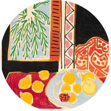 Henri Matisse, Nice - Werk en vreugde, 1947 van Atelier Liesjes