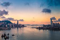 Hong Kong Skyline von Tom Uhlenberg Miniaturansicht