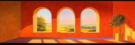 Landscape Views | Arches and Tree by Eye catching paintings