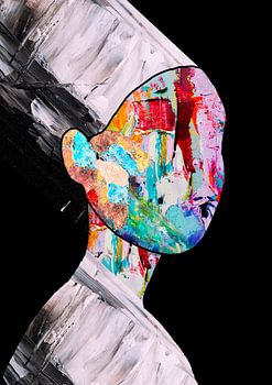 Moderne Kunst - Frau