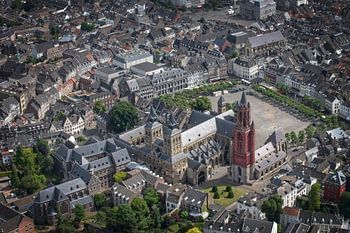 Luftaufnahme des Vrijthofes Maastricht