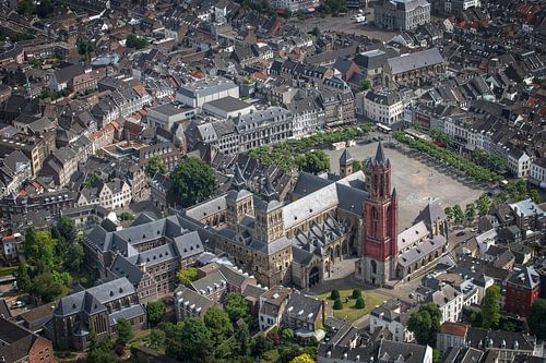 Luchtfoto Vrijthof Maastricht