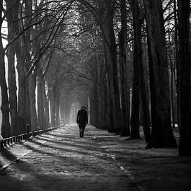 The man with the hat by Sybolt Engelsma