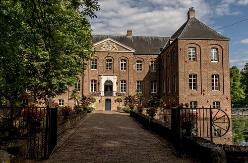 Kasteel Arcen bij het dorpje Arcen