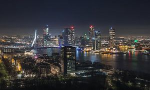 De skyline van Rotterdam van MS Fotografie | Marc van der Stelt