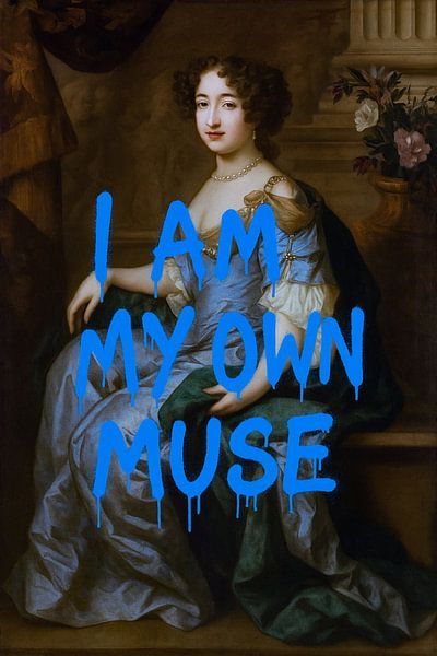 Ich bin meine eigene Muse von Moonheart Artworks