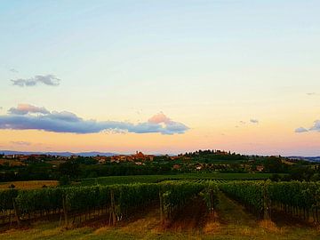 Tuscany landscape von Danielle Bosschaart