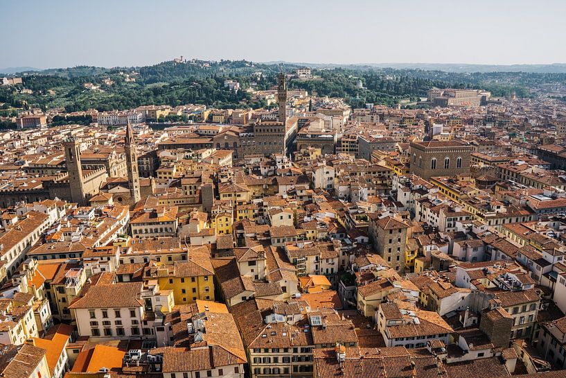 Les toits de Florence par Shanti Hesse